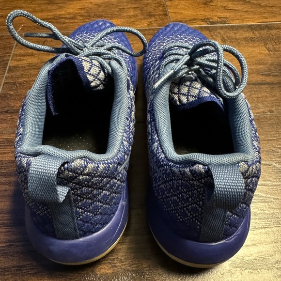 Nike Roshe Run Two Flyknit 365 Deep Royal Women Size 11 Men Size9 Insole Upgrade - Picture 7 of 11